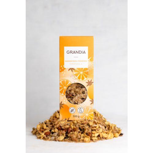 Narancsos fűszeres granola