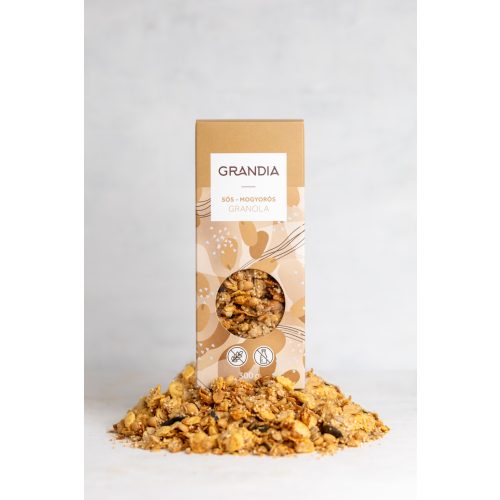 Sós mogyorós granola