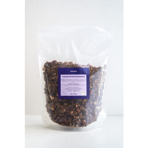 Kakaós áfonyás granola (kg)