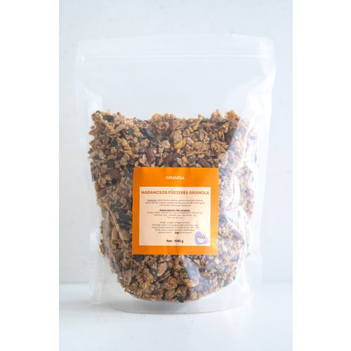 Narancsos fűszeres granola (kg)
