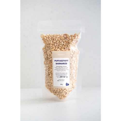 Puffasztott barnarizs