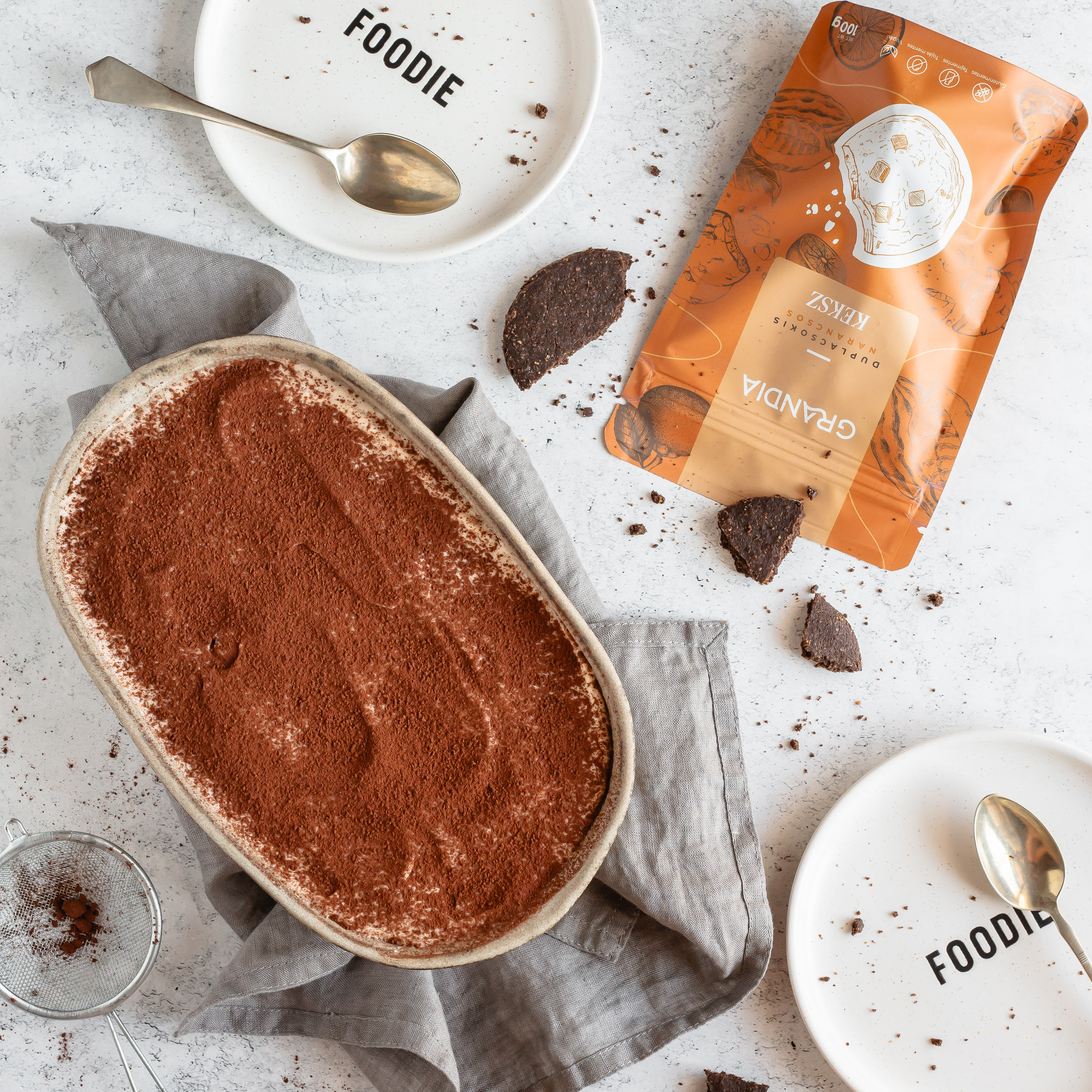 Gesztenyés tiramisu cukor- és gluténmentesen
